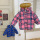 Children's Girls Hooded Down Jacket